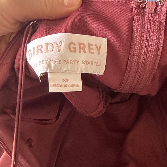 Chic Wine Maxi Dress - Picture 7 of 7